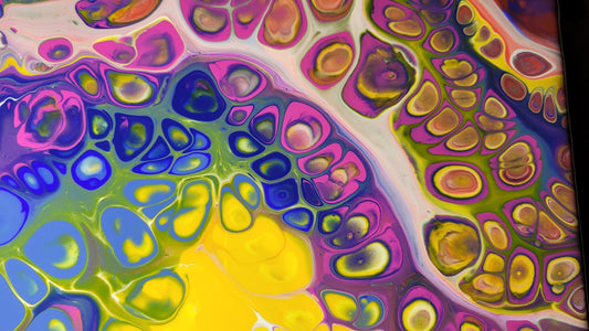 Acrylic Pouring: Die ultimative Anleitung für faszinierende Kunstwerke - GruemArt