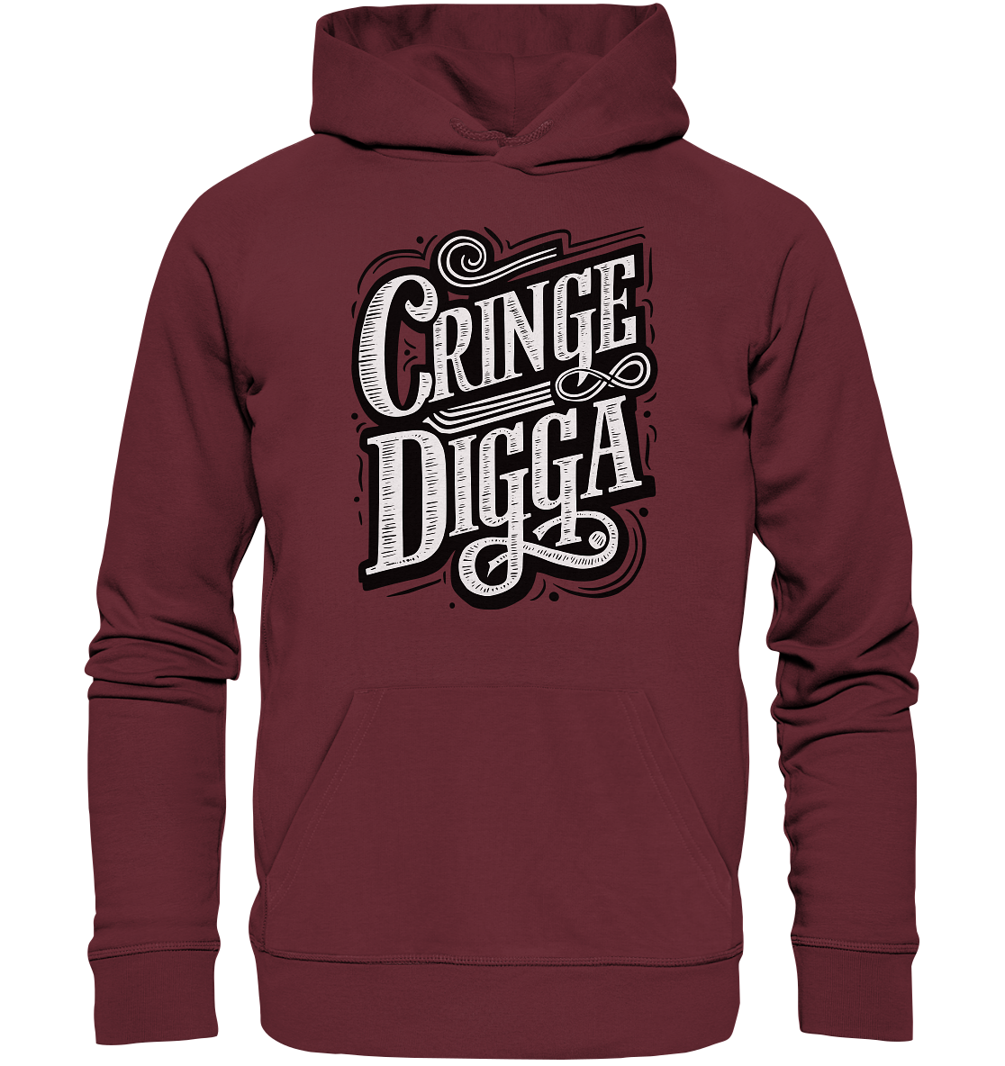 Cringe Digga  - Organic Hoodie