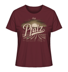 Love Pfalz - Ladies Organic Shirt - Lady-Shirts (Burgundy, XS, ) - GruemArt