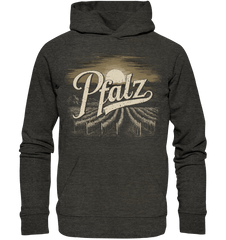 Love Pfalz - Organic Hoodie - Hoodie (Dark Heather Grey, XS, ) - GruemArt