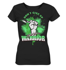 Don't Give Up - Lady Shirt (Schwarz, Verschiedene Größen) - GruemArt