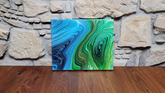 Double Swirl 4 - Not Another Swirl - Gemälde (25x30cm/10x12'', , ) - GruemArt