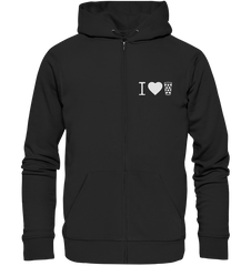 I LOVE SCHORLE - Organic Zipper - Jacken/ Zipper (Black, S, ) - GruemArt