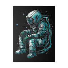 Lost In Space - Leinwanddruck auf Keilrahmen - Leinwanddruck (8″ x 10″, 0.75'', ) - GruemArt