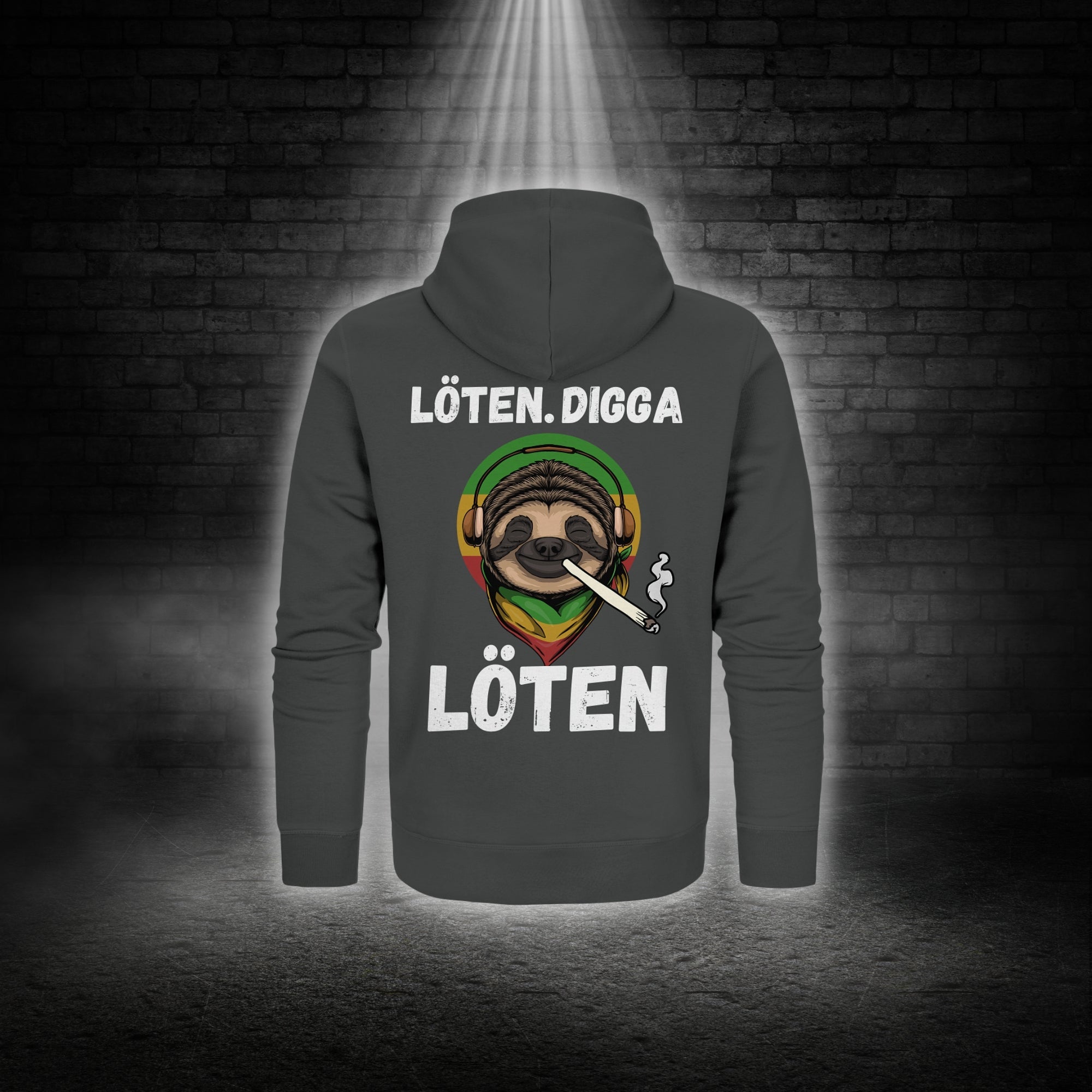 LÖTEN DIGGA - ZIPPER UNISEX - Jacken/ Zipper (Anthrazit, S, ) - GruemArt