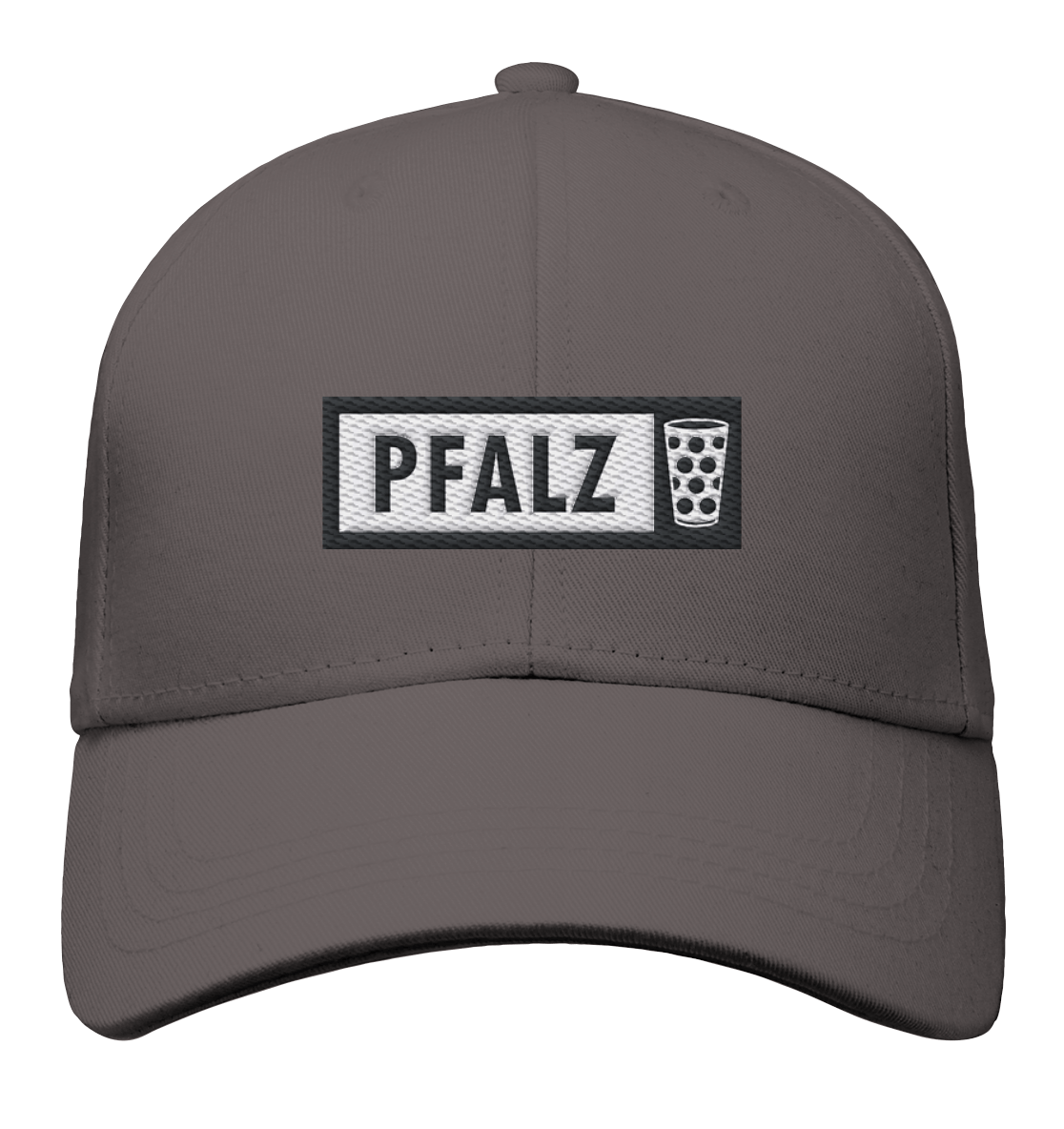 PFALZ - Organic Baseball Cap - Kappen & Mützen (Charcoal, One Size, ) - GruemArt