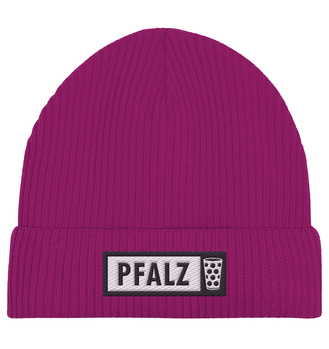 PFALZ - Organic Fisherman Beanie - Kappen & Mützen (Orchid Flower, One Size, ) - GruemArt