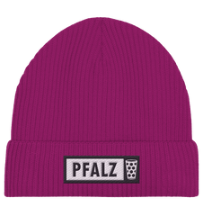 PFALZ - Organic Fisherman Beanie - Kappen & Mützen (Orchid Flower, One Size, ) - GruemArt