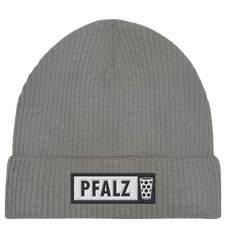 PFALZ - Organic Fisherman Beanie - Kappen & Mützen (Mid Heather Grey, One Size, ) - GruemArt