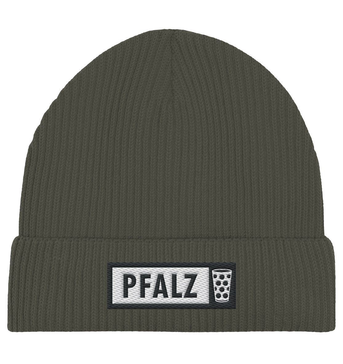 PFALZ - Organic Fisherman Beanie - Kappen & Mützen (Khaki, One Size, ) - GruemArt