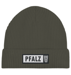 PFALZ - Organic Fisherman Beanie - Kappen & Mützen (Khaki, One Size, ) - GruemArt