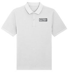 PFALZ - Organic Poloshirt (Stick) - Unisex-Shirts (White, XS, ) - GruemArt