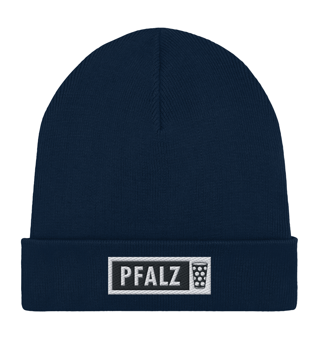 PFALZ - Organic Rib Beanie - Kappen & Mützen (French Navy, One Size, ) - GruemArt