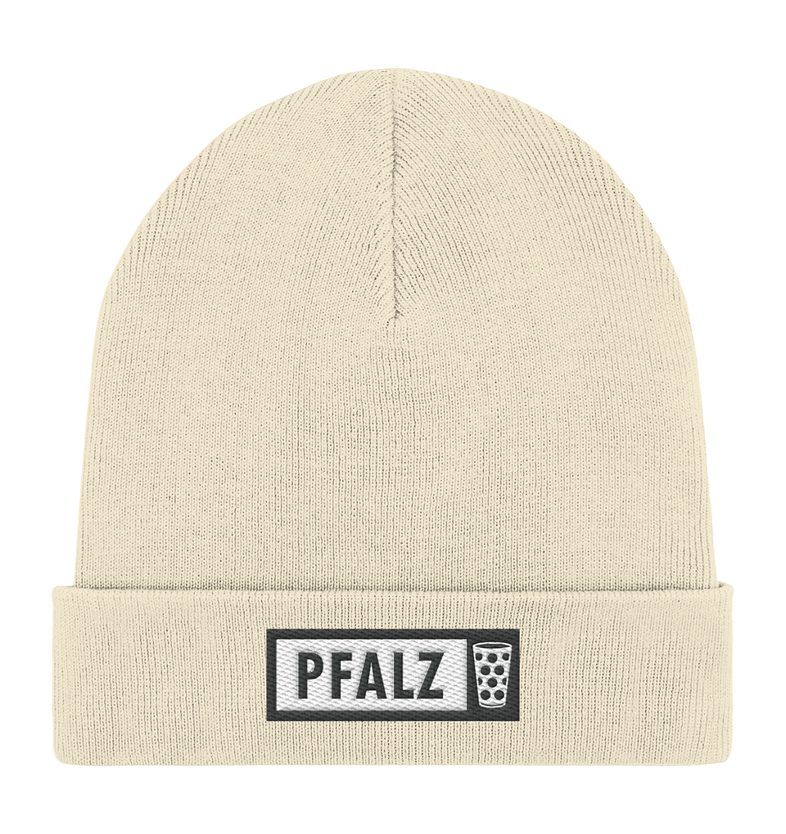 PFALZ - Organic Rib Beanie - Kappen & Mützen (Natural, One Size, ) - GruemArt