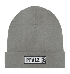 PFALZ - Organic Rib Beanie - Kappen & Mützen (Mid Heather Grey, One Size, ) - GruemArt