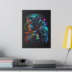 Space Ape - Leinwanddruck auf Keilrahmen - Leinwanddruck (30x40cm, 1.9cm, ) - GruemArt